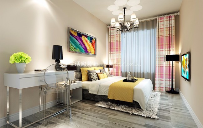 电视墙云峰花园   现代风格  装修效果图