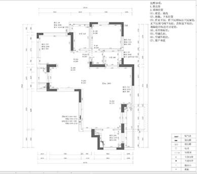 户型图美式轻奢