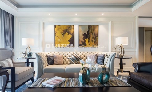 榻榻米美式 别墅