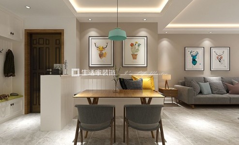 储物柜二居室 北欧风