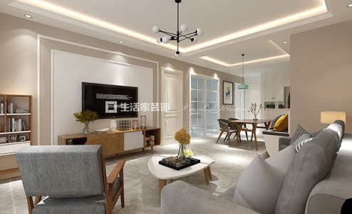 吊顶二居室 北欧风