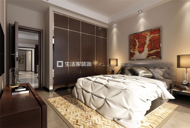 储物柜安金丽园160㎡现代简约风格装修