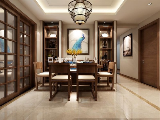 储物柜怡景园   新中式风格 装修案例  生活家装饰