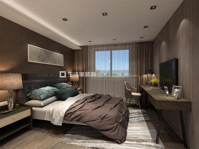 储物柜林语山庄 现代风格 88㎡