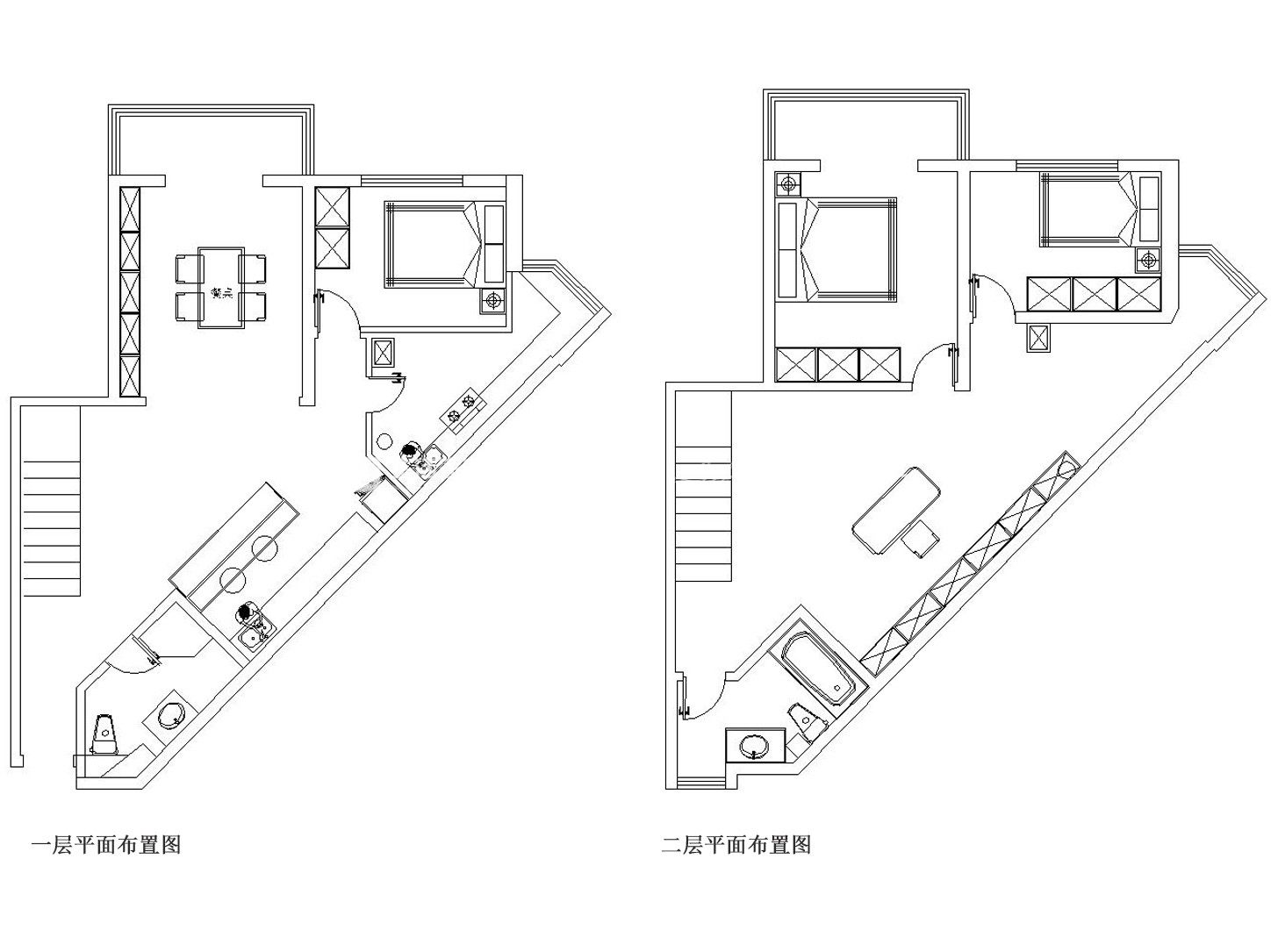 簡歐戶型圖裝修效果圖