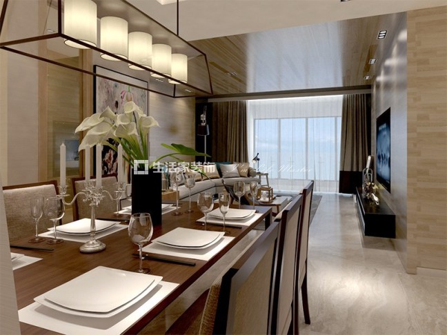 榻榻米林语山庄 现代风格 88㎡