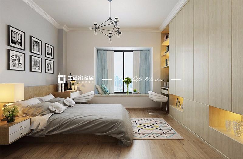 榻榻米东信园  混搭风格装修  生活家家居