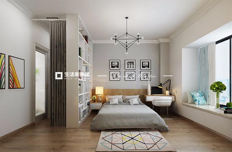 榻榻米东信园  混搭风格装修  生活家家居