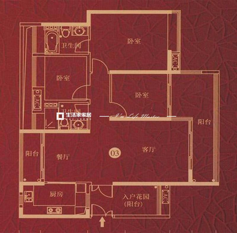 户型图现代风格