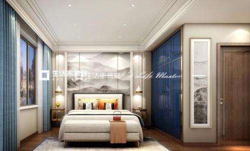 飘窗二居室 新中式