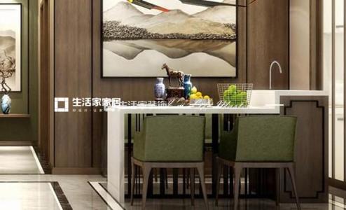 吊顶二居室 新中式