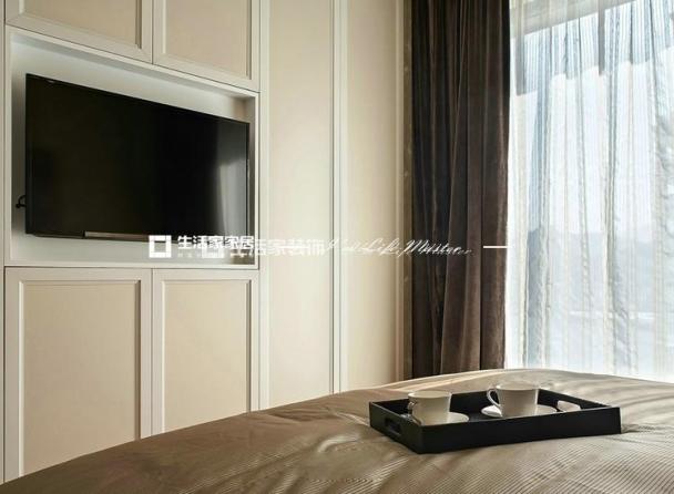 电视墙齐安雅居 现代风 大连家装设计