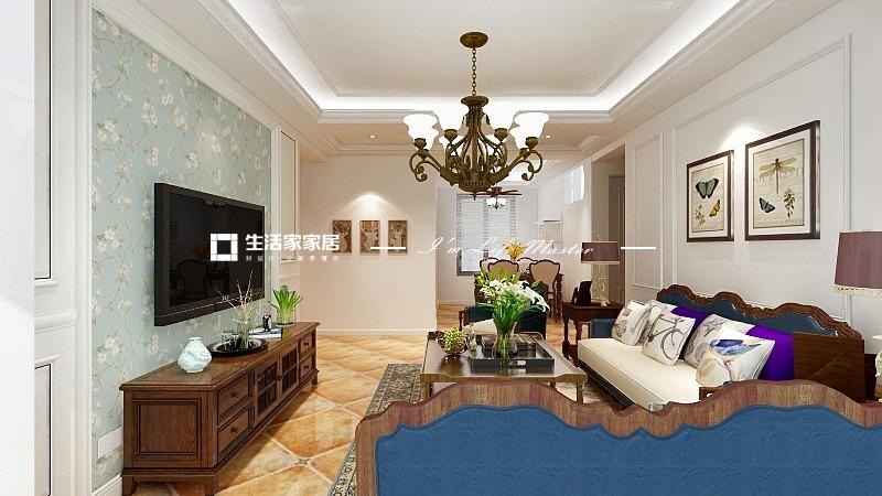 储物柜北大时代美式风格 150平