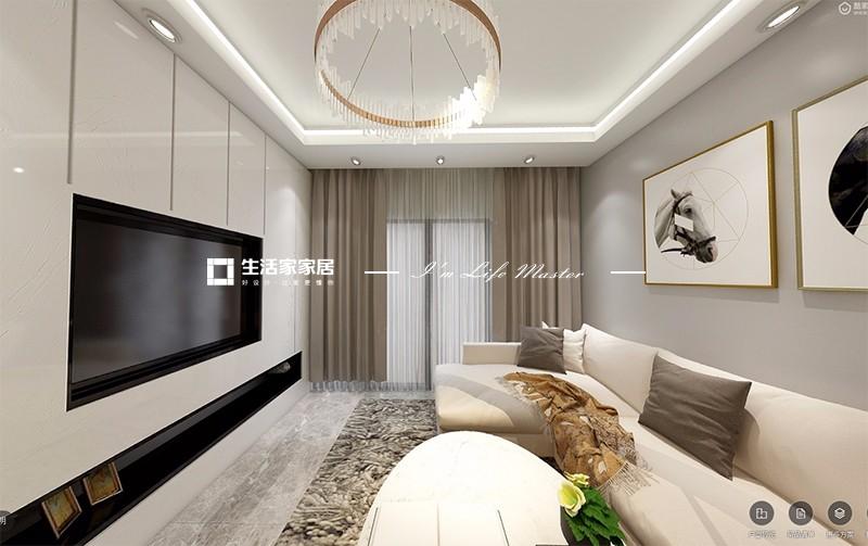 吊顶盈彩美居   现代轻奢风格   广州装修公司