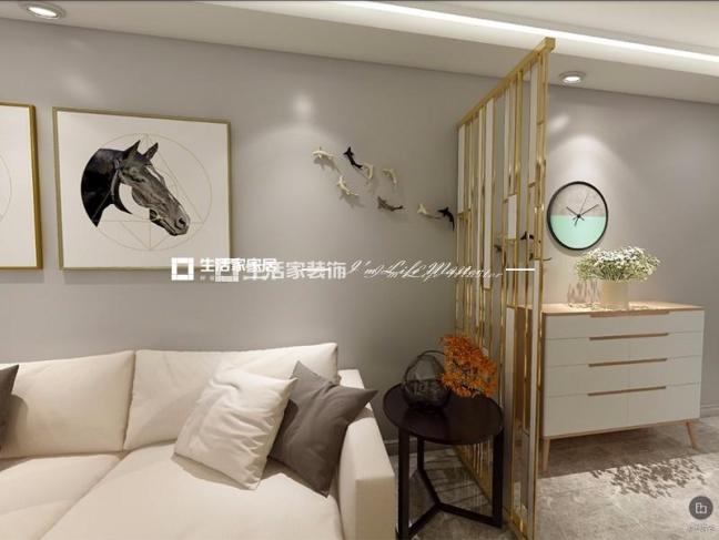 储物柜盈彩美居   现代轻奢风格   广州装修公司