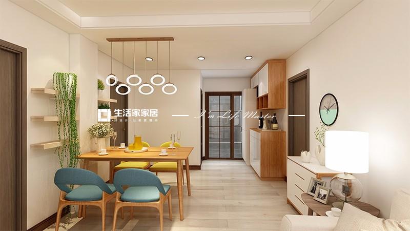 电视墙广园新村  北欧风格  广州装修公司