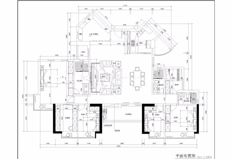 户型图雅云轩 广州装修公司 现代风格