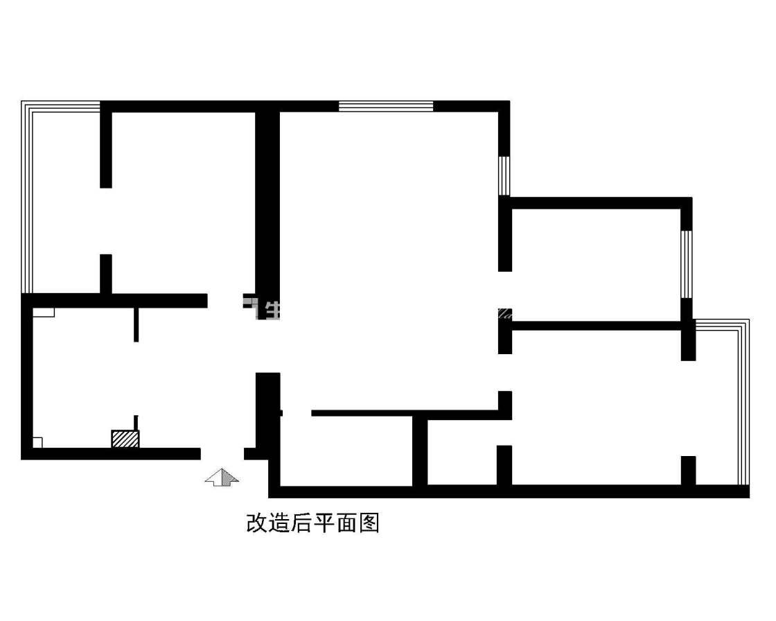 户型图慧龙居、现代风格