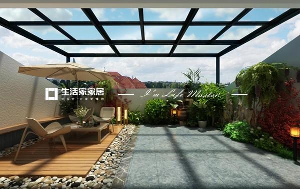 储物柜贵阳中航城-180平米-中式风格-李治黔