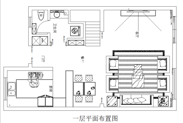 户型图新中式、奉玺台别墅