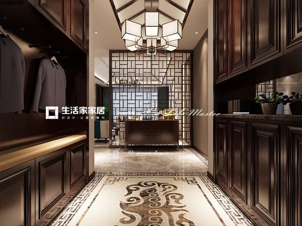 储物柜贵阳碧桂园-220平米-中式风格-娄艺花