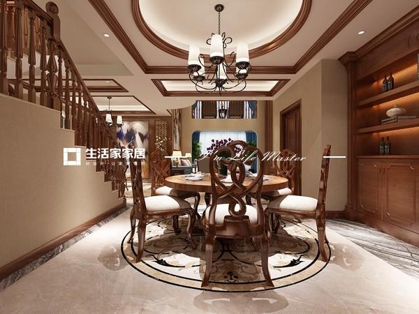 吊顶贵阳未来方舟-180平米-欧式风格-娄义花