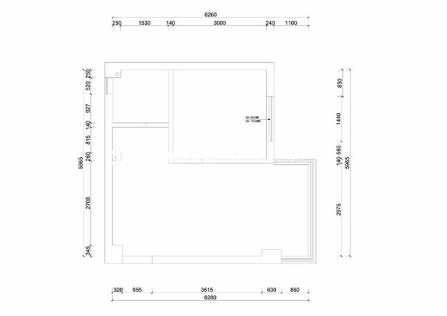 户型图可逸豪苑  简约风格  广州装修公司