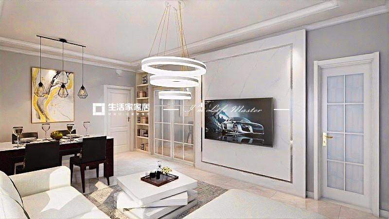 吊顶环市西苑  新中式风格  广州装修公司