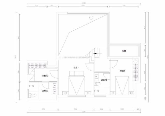 户型图二手房  轻奢风格  广州装修公司