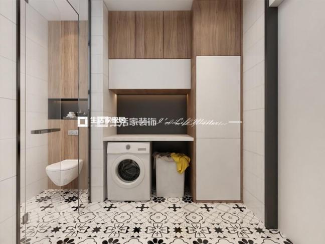 飘窗绿地中央墅、极简风格
