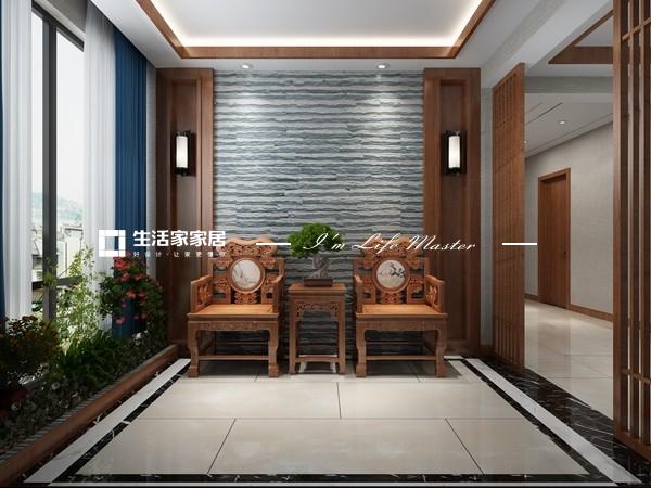 榻榻米贵阳金融城-185平米-新中式风格-安滨
