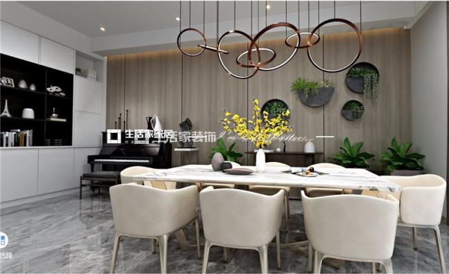 吊顶现代风格家装案例 现代风格家装样板间 现代风格装修效果图