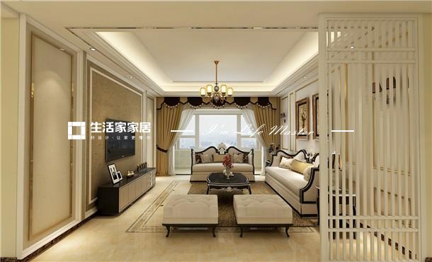 飘窗济南 路劲东城 面积117 现代风格 设计案例