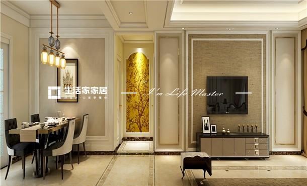 榻榻米济南 路劲东城 面积117 现代风格 设计案例