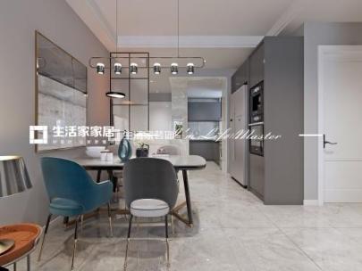 电视墙悦丽海湾，现代简约