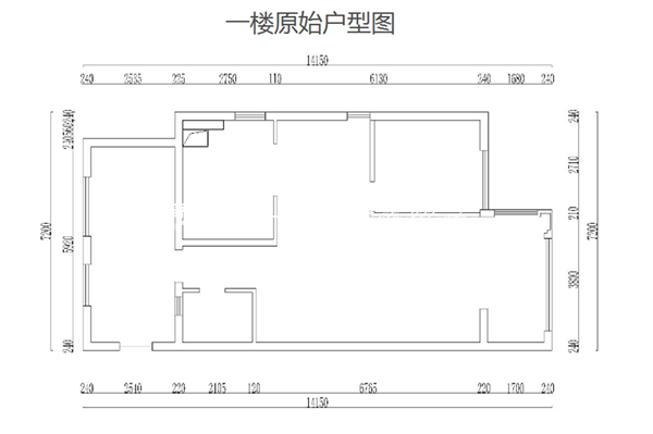 北歐戶(hù)型圖裝修效果圖