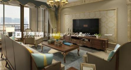 其他重庆生活家装饰 装修公司  融创凡尔赛  简约欧式风格案例 