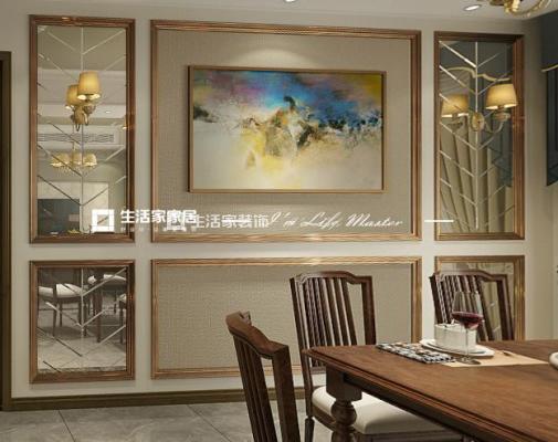 其他重庆生活家装饰 装修公司  融创凡尔赛  简约欧式风格案例 