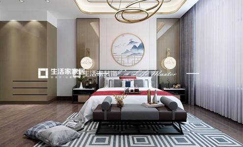 吊顶龙湖天琅   258平  新中式