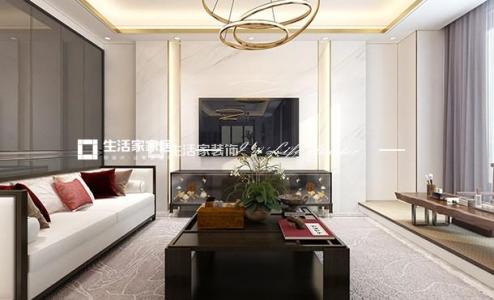 吊顶龙湖天琅   258平  新中式