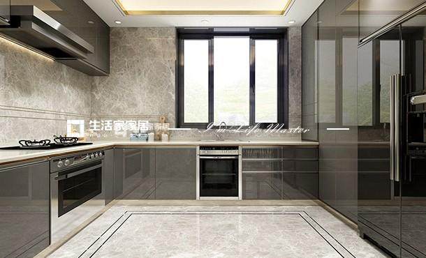 新中式廚房裝修效果圖