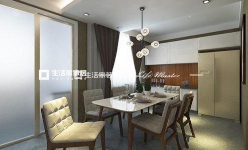 飘窗龙翔花园  160平  混搭风格