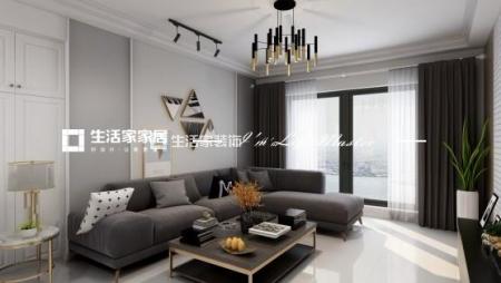 电视墙保利天禧，北欧