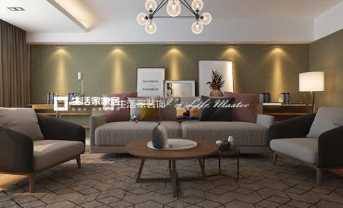 飘窗龙翔花园  160平  混搭风格