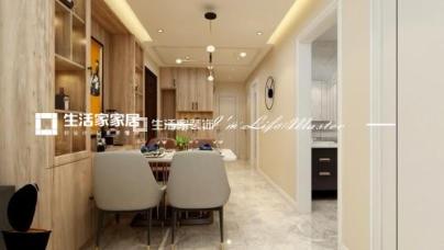 电视墙青秀蓝湾，现代简约