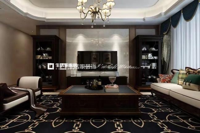 飘窗伟业公馆套内120m²美式