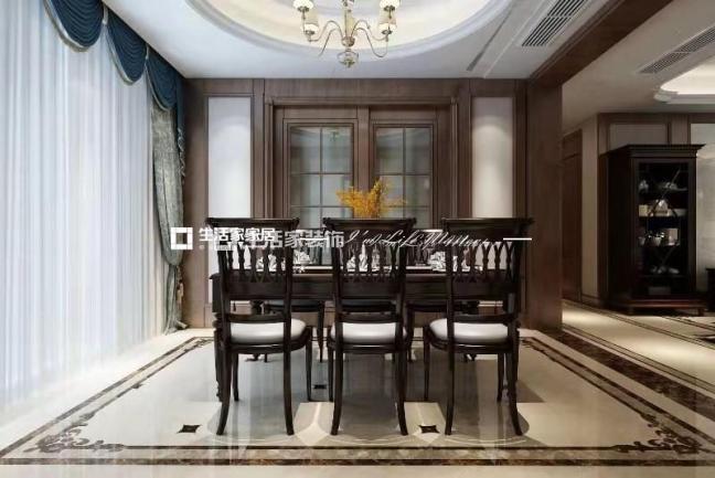 储物柜伟业公馆套内120m²美式