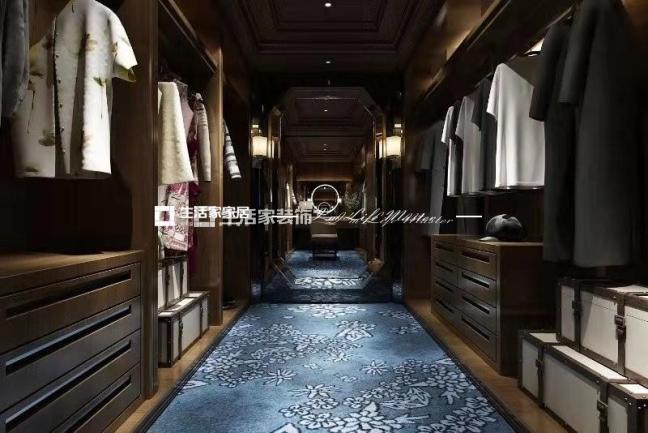 电视墙伟业公馆套内120m²美式