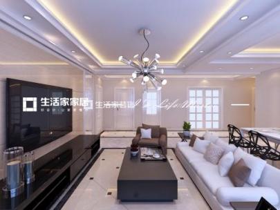 电视墙钻石湾，现代简约