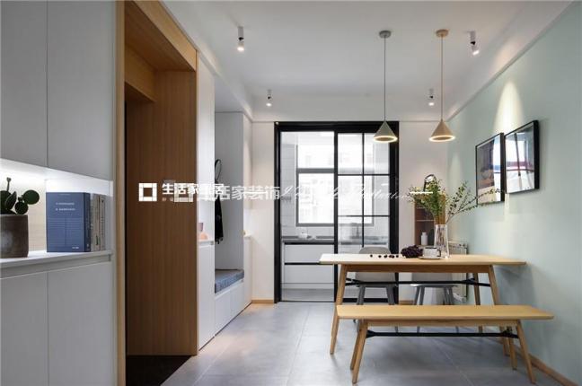 吊顶金源御景华府160㎡现代北欧